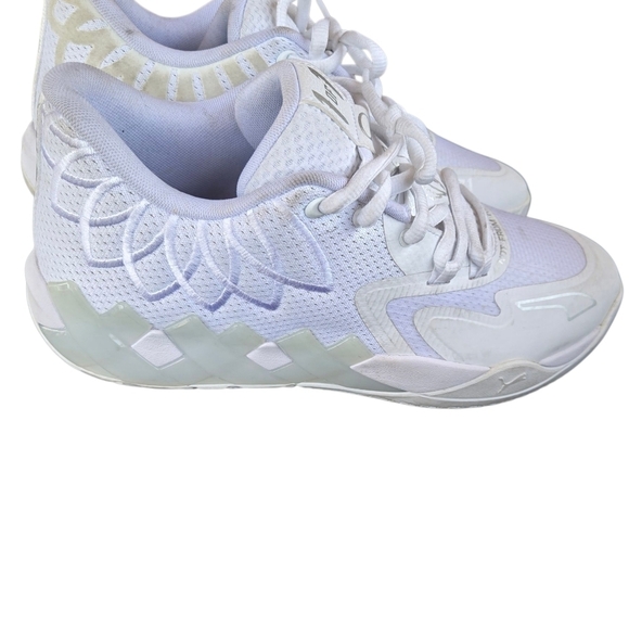 Puma LaMelo Ball MB01 White Mens Basketball Sneakers Size 10.5 main image 6